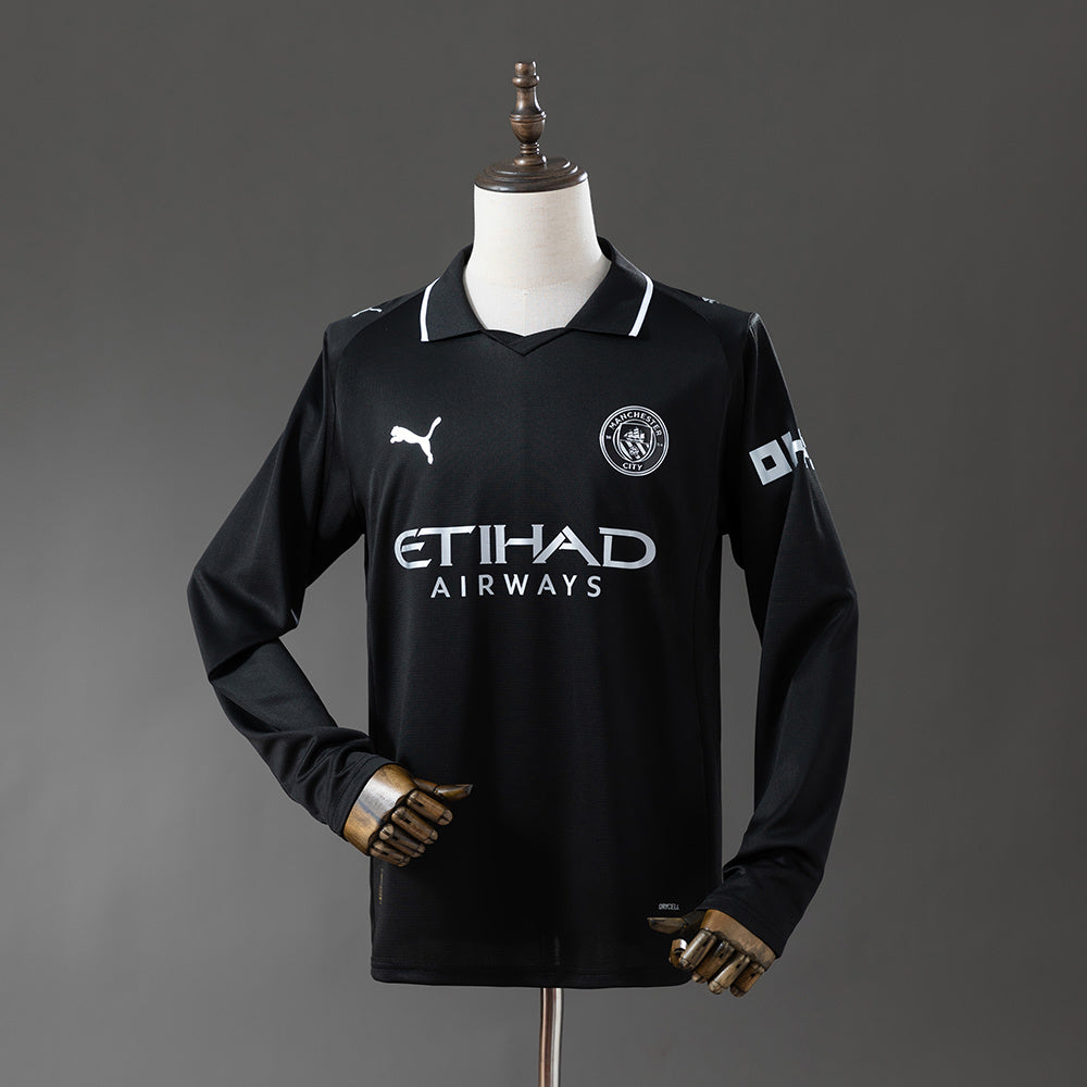 Maillot Manchester City 25/26 Extérieur Manche Longue