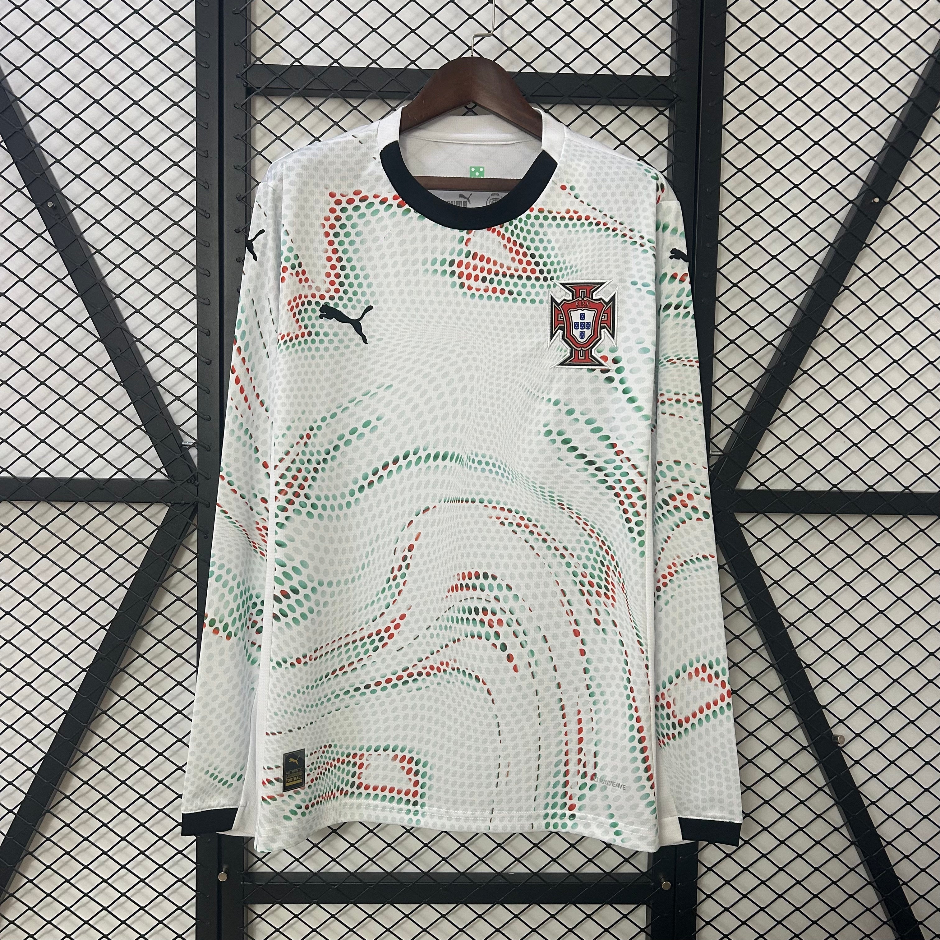 Maillot Portugal 2025 Extérieur Manche Longue