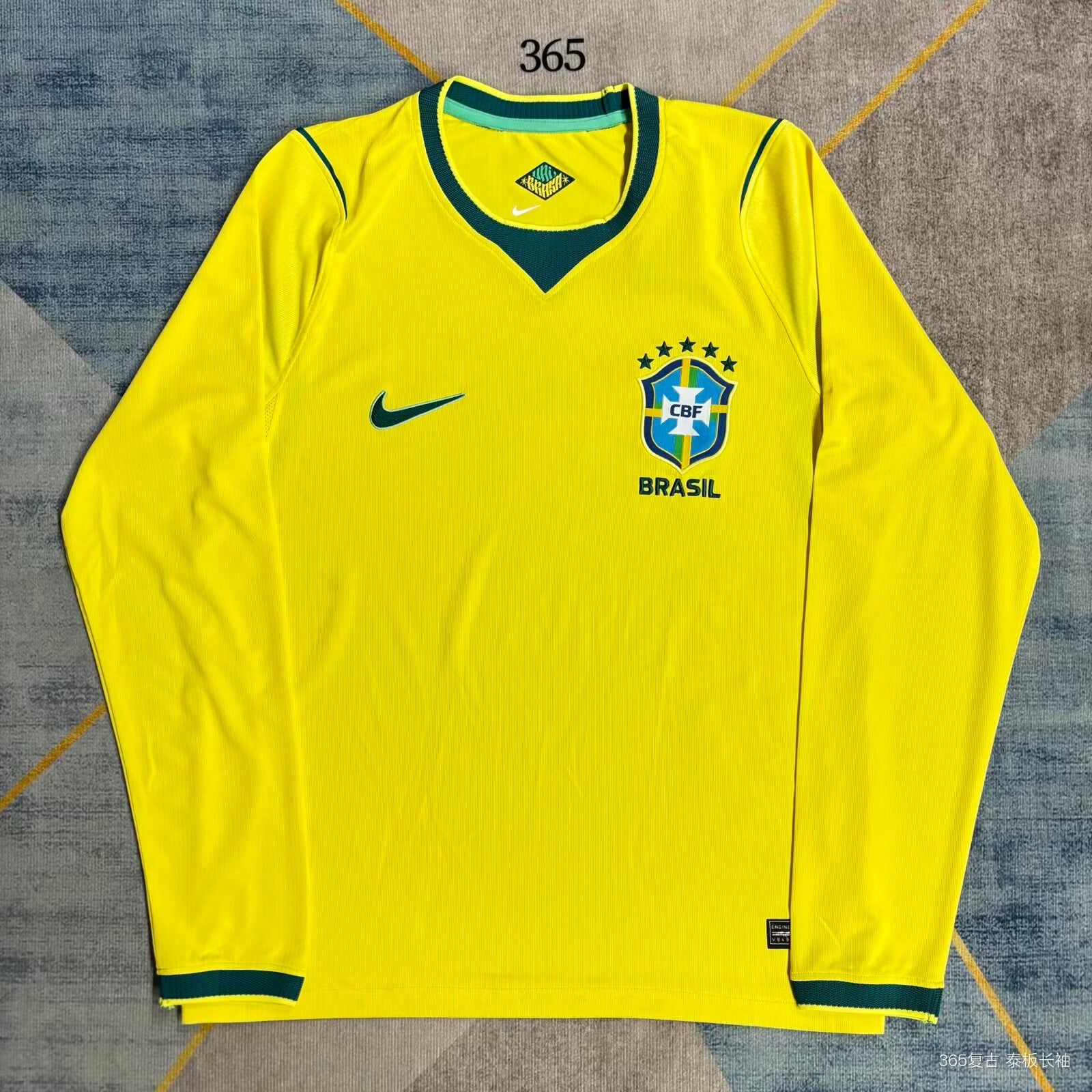 Maillot Brésil 2026 Domicile Manches Longues