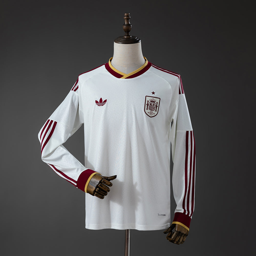 Maillot Espagne 2026 Extérieur Manche Longue