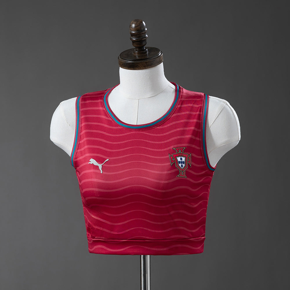 Portugal 2026 Home Women's Crop Top