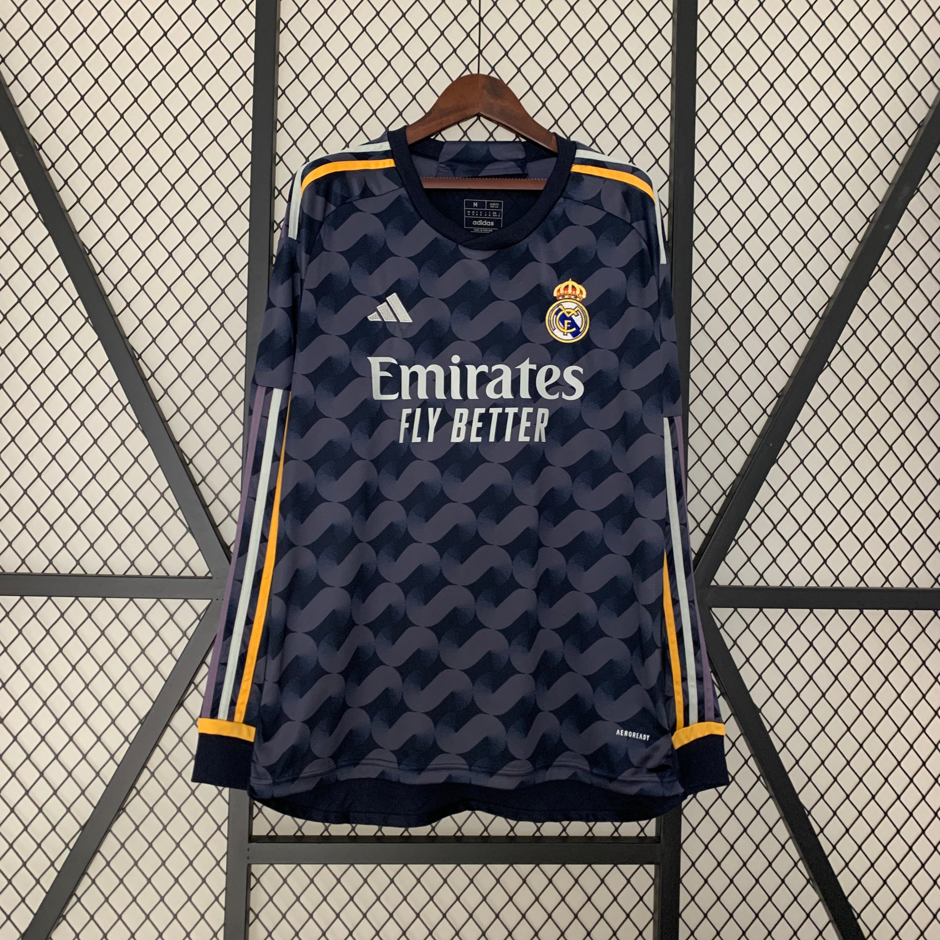 Maillot Real Madrid 23/24 Extérieur Manche Longue