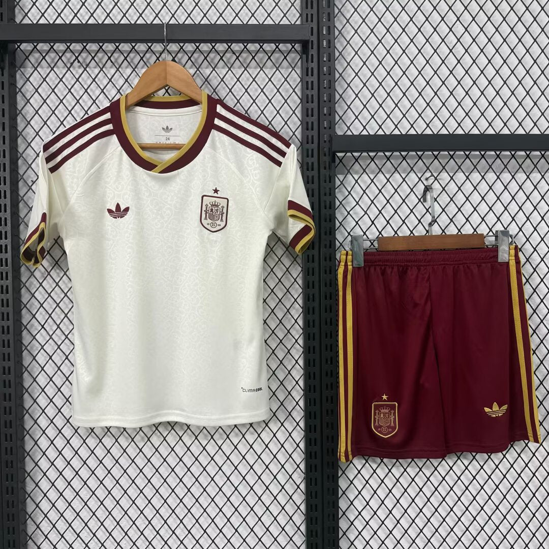 Maillot Espagne 2026 Extérieur Coupe du Monde Enfant
