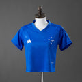Cruzeiro 26/27 Domicile   Crop Top