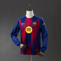 Maillot Barcelone 25/26 Domicile Manche Longue