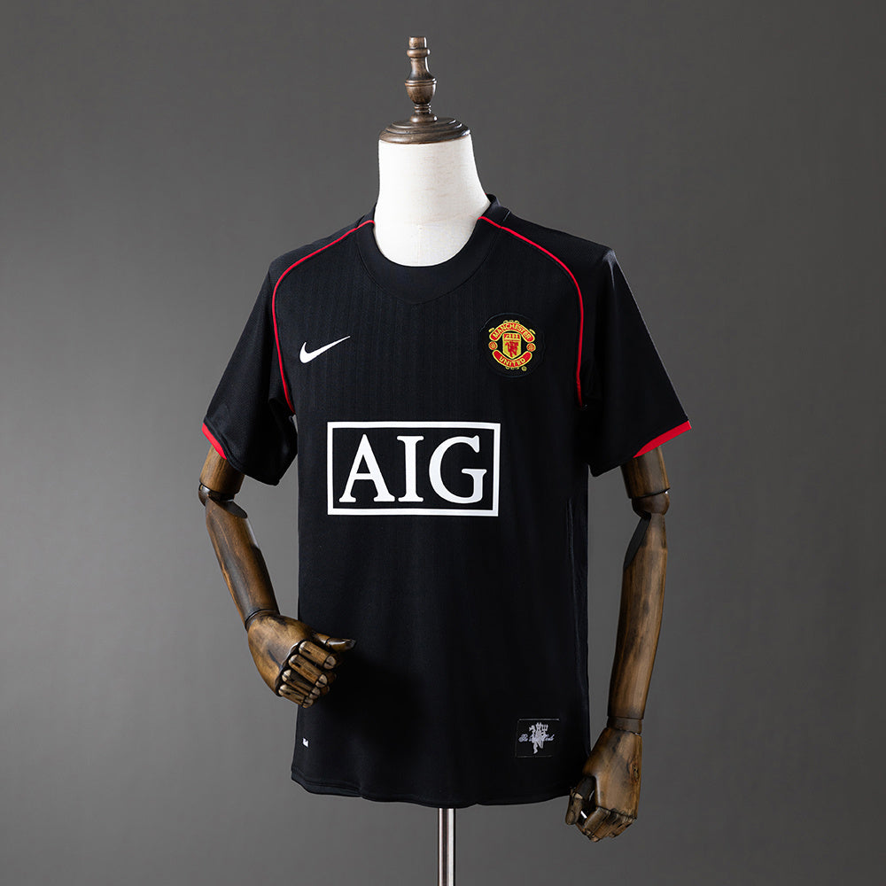 Retro Manchester-United 07/08 Black