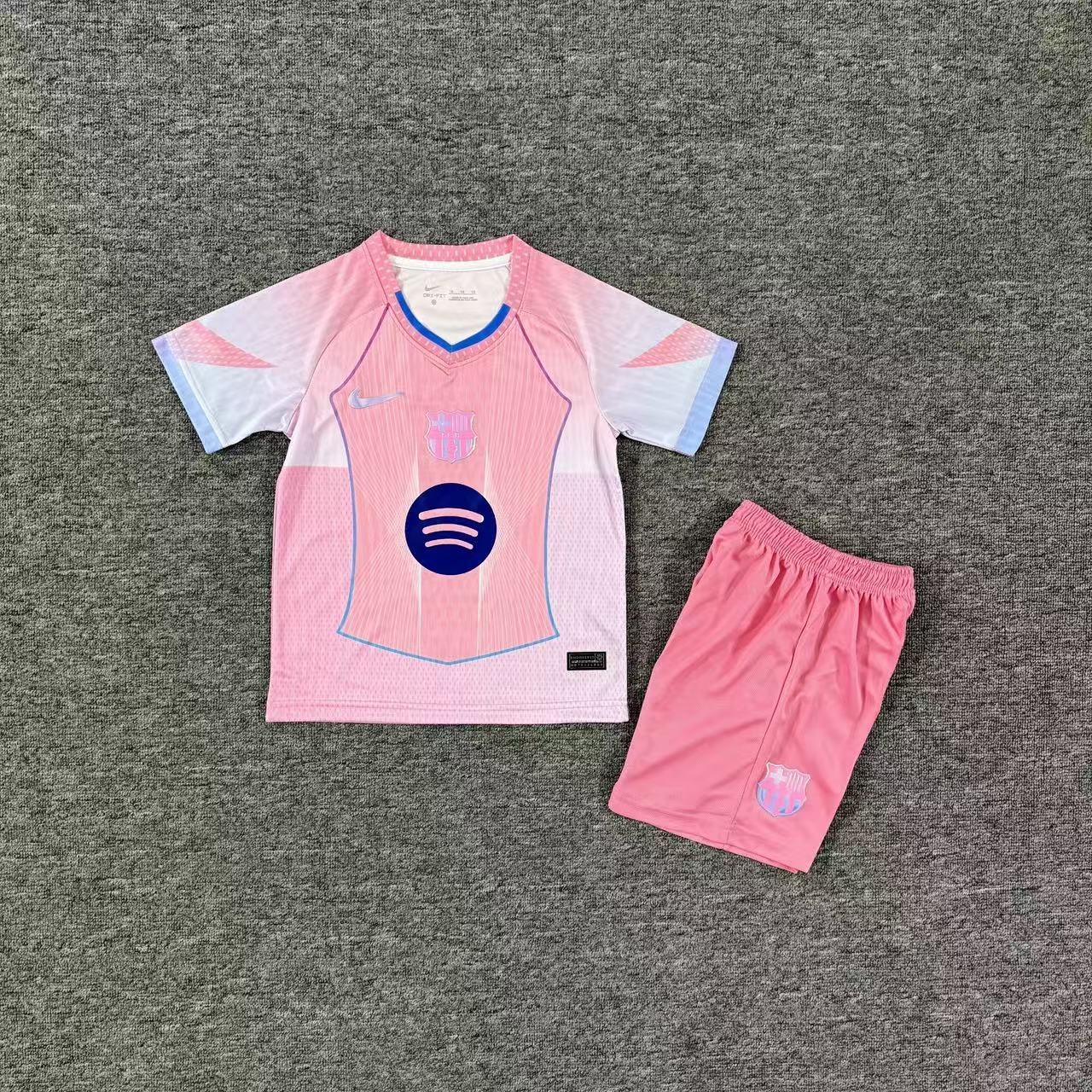 Ensemble Maillot Fc Barcelone Rose 2025/26
