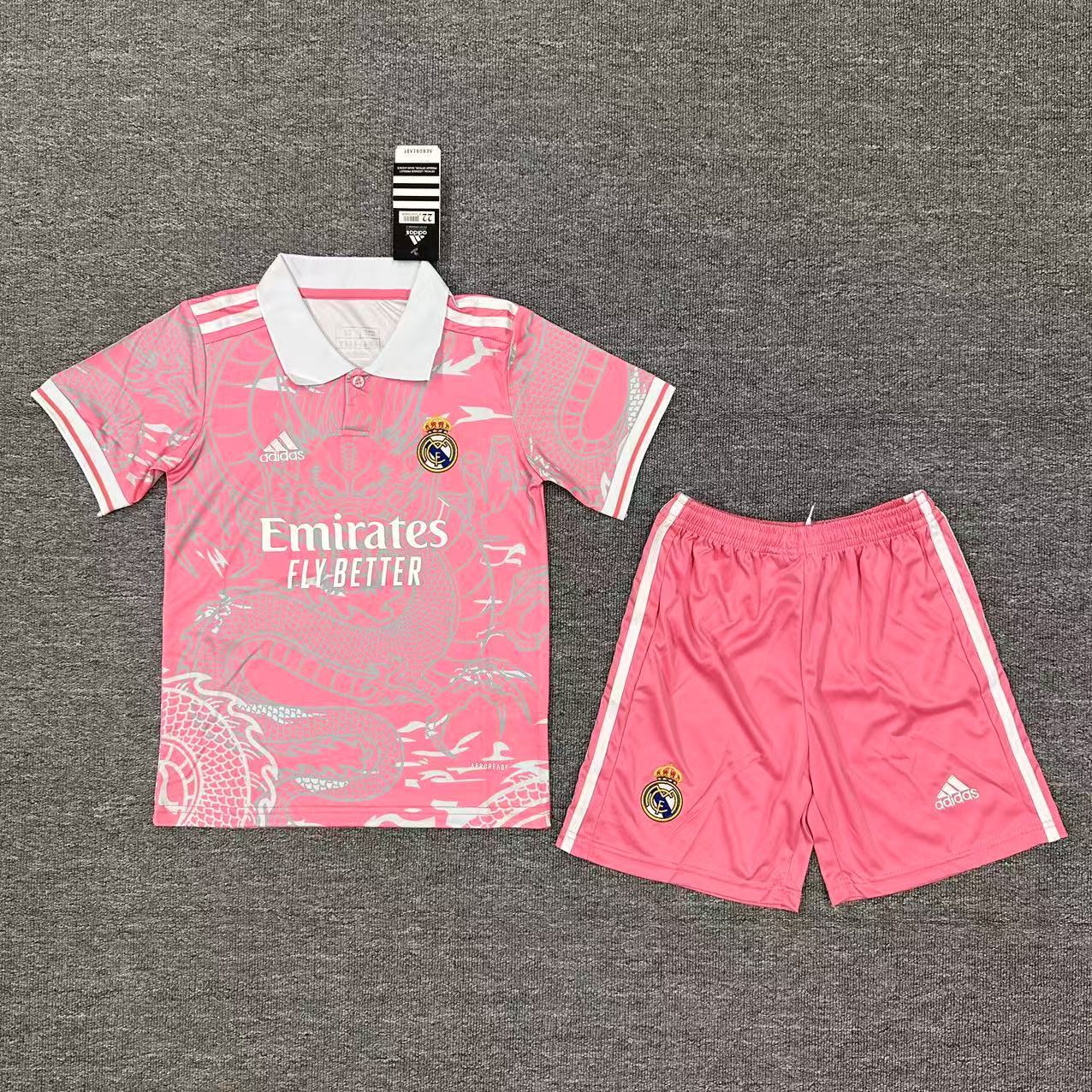 Ensemble Maillot Real Madrid Rose 2025/26