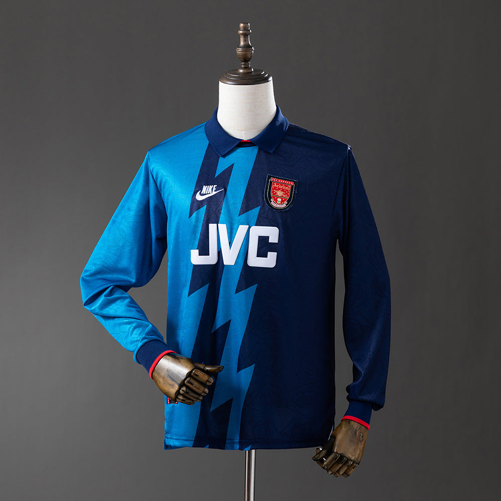 Maillot Rétro Arsenal 95/96 Extérieur Manche Longue