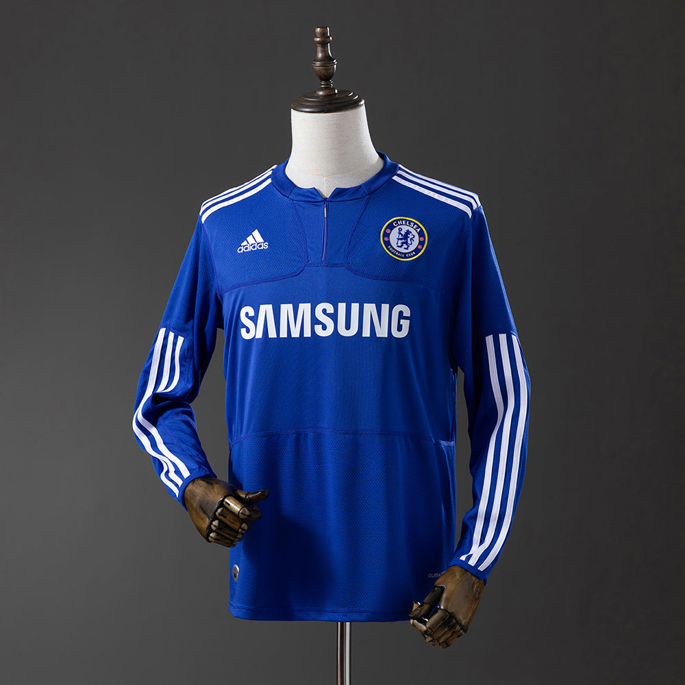 Maillot Rétro Chelsea 09/10 Domicile Manche Longue
