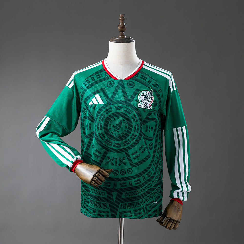 Maillot Mexique 2026 Domicile Manche Longue
