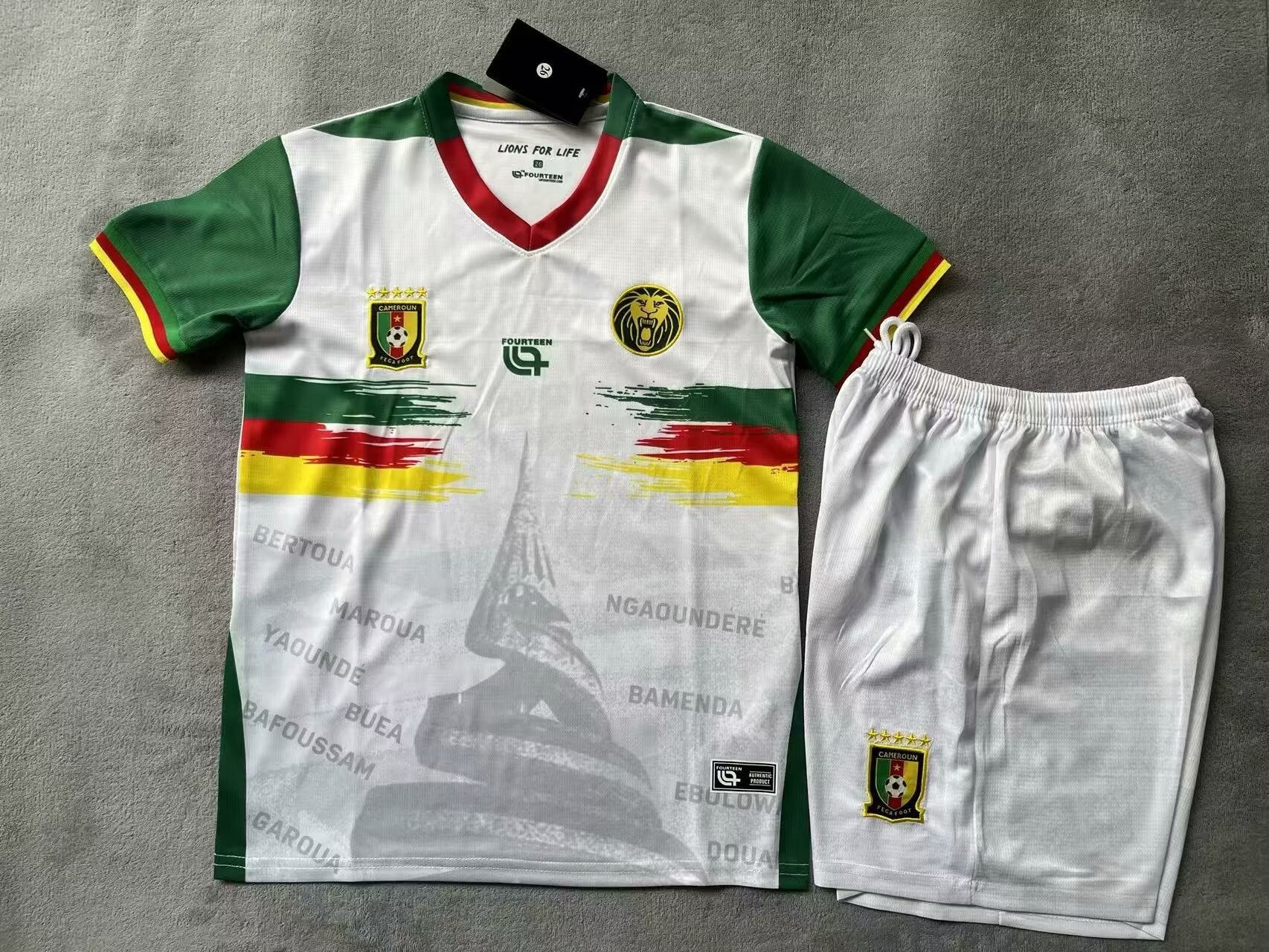 25-26 KIDS Cameroon Third Away Set
