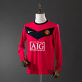 Maillot Rétro Manchester United 2010 Domicile Manche Longue