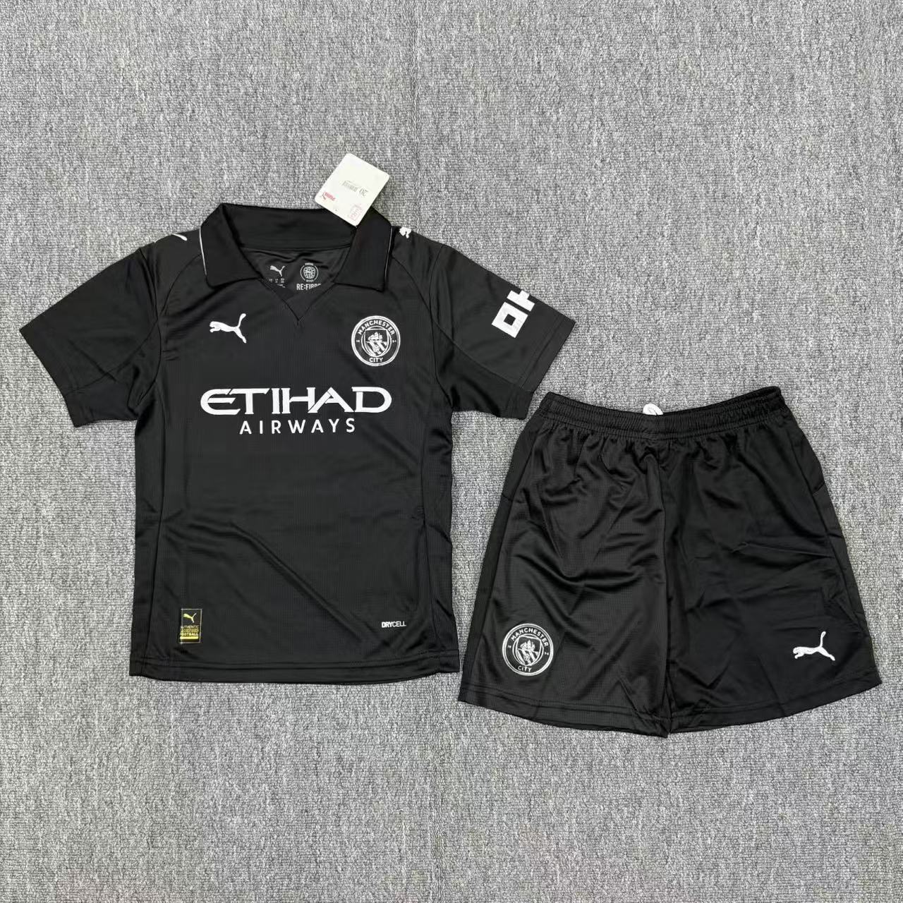 Ensemble Maillot Manchester City 2025/26 noir