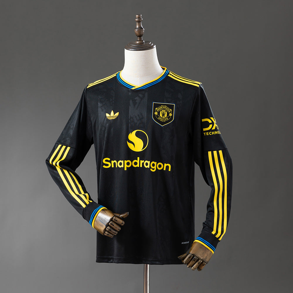 Maillot Manchester United 25/26 Troisième Extérieur Manche Longue