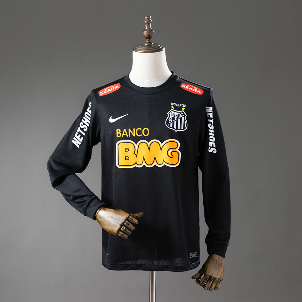 Maillot Rétro Santos 12/13 Extérieur Manche Longue