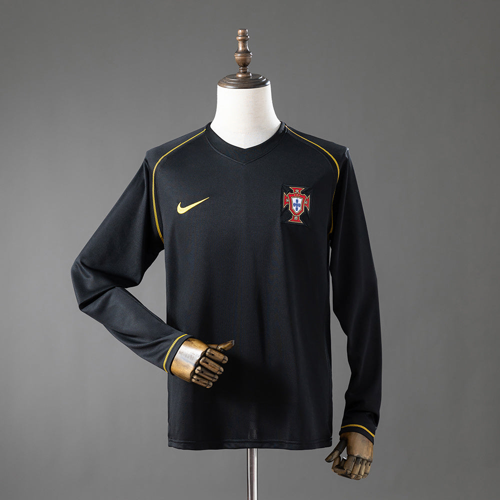 Maillot Rétro Portugal 2006 Extérieur Manche Longue