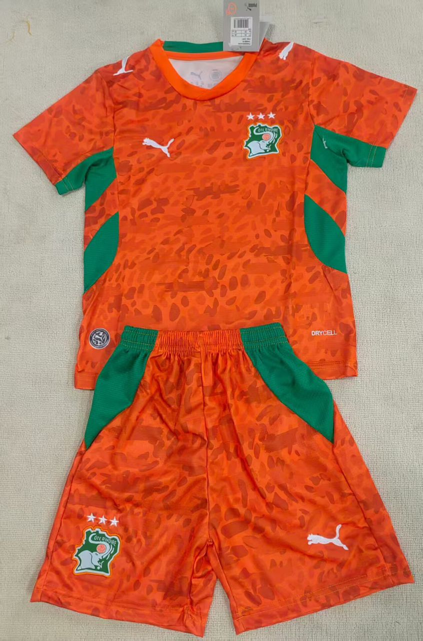 25-26 Ivory Coast Home kit for kids