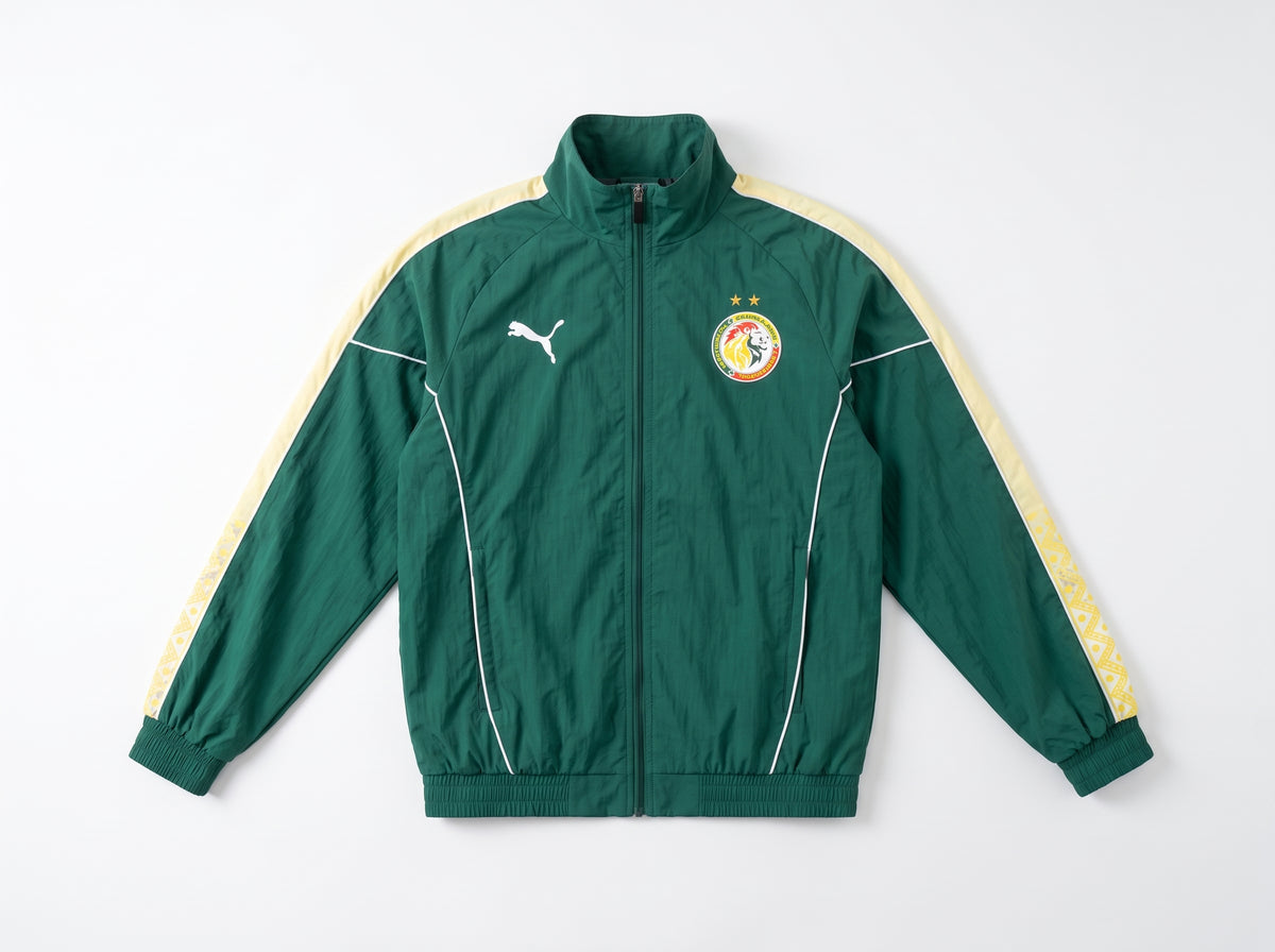 Senegal 2026 Full-Zip Jacket - Green