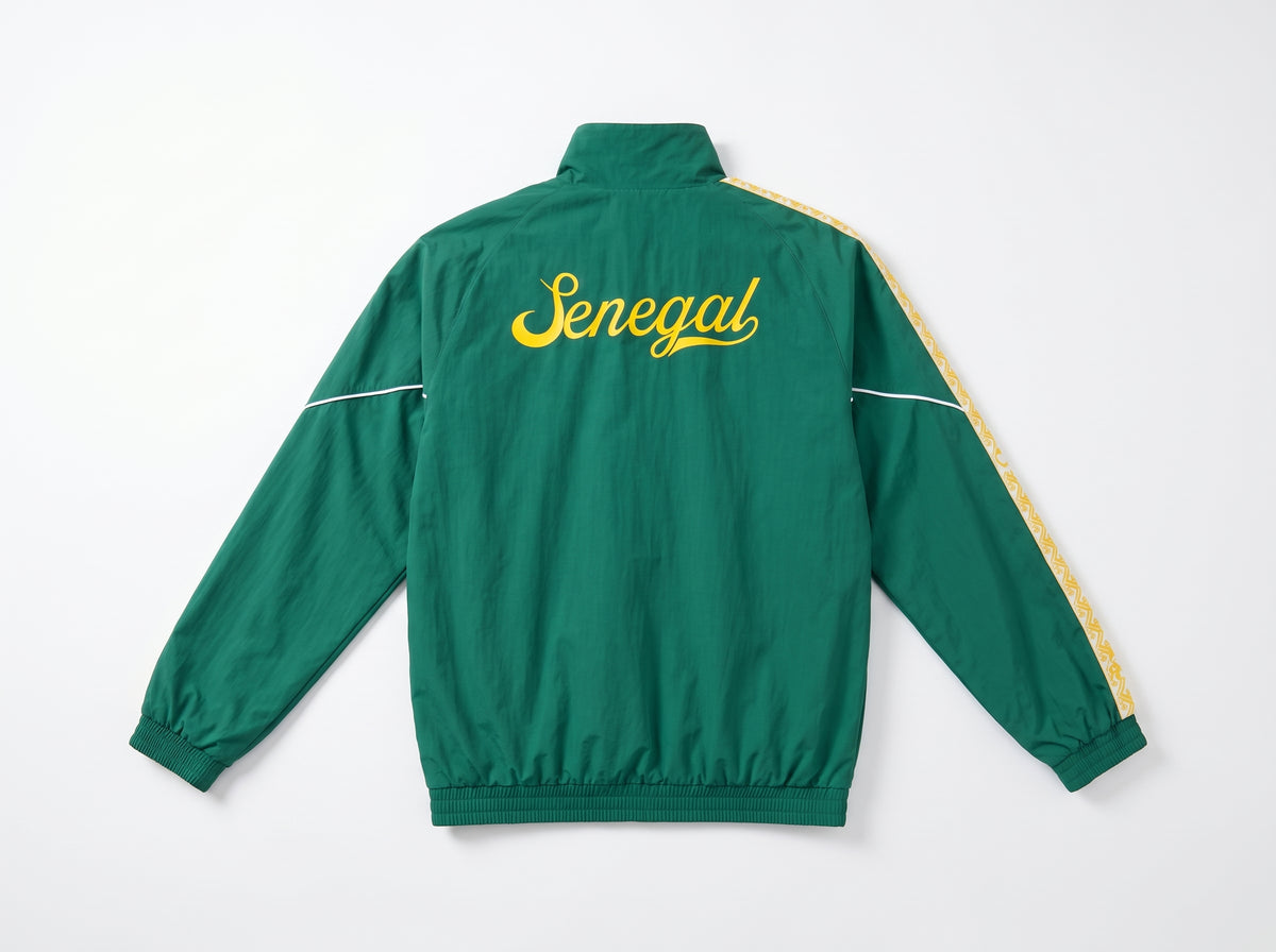 Senegal 2026 Full-Zip Jacket - Green