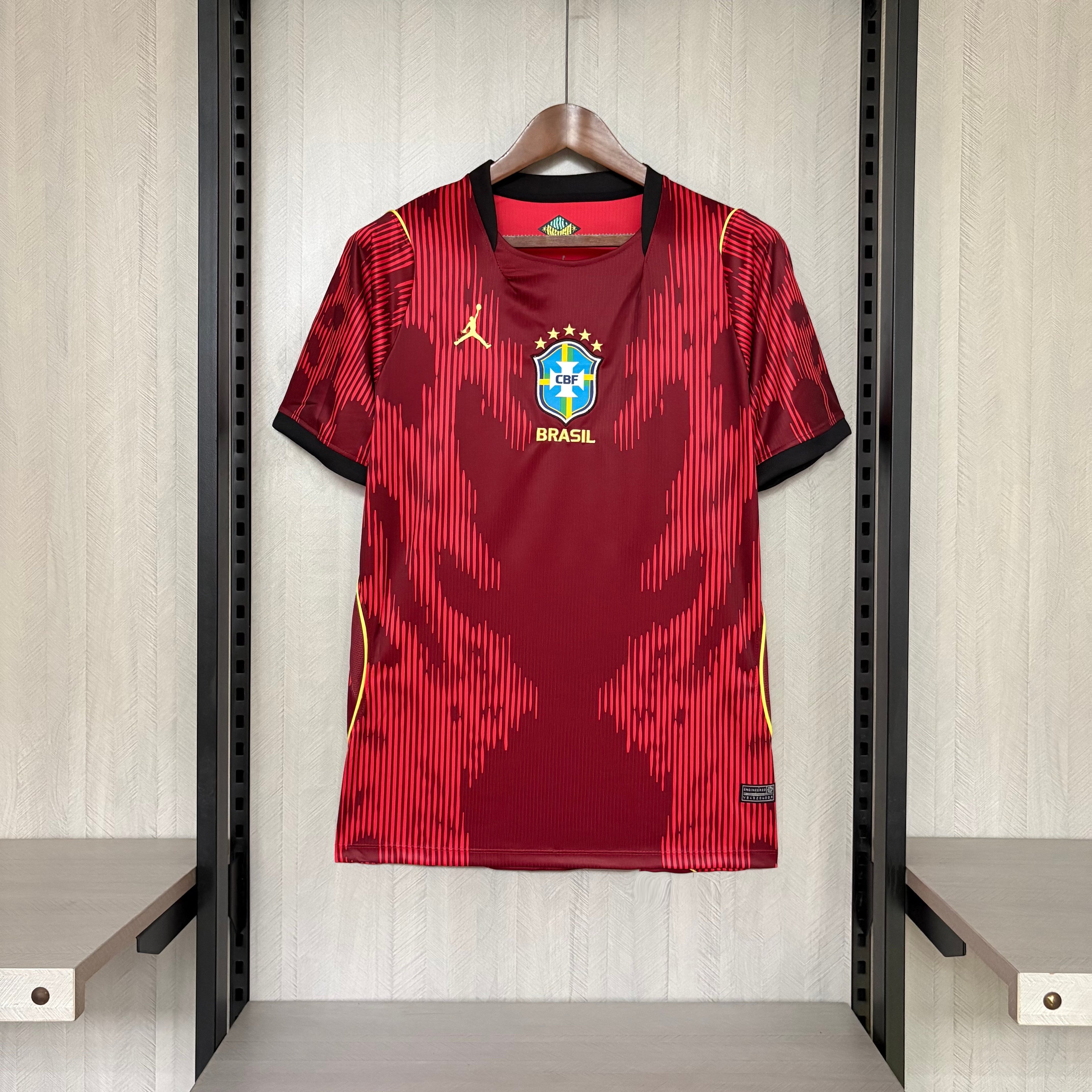 Maillot Brésil 2026 Concept - Rouge