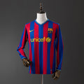 Maillot Rétro Barcelone 09/10 Domicile Manche Longue