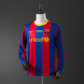 Maillot Rétro Barcelone 2010/11 Domicile Édition Ligue des Champions Manche Longue