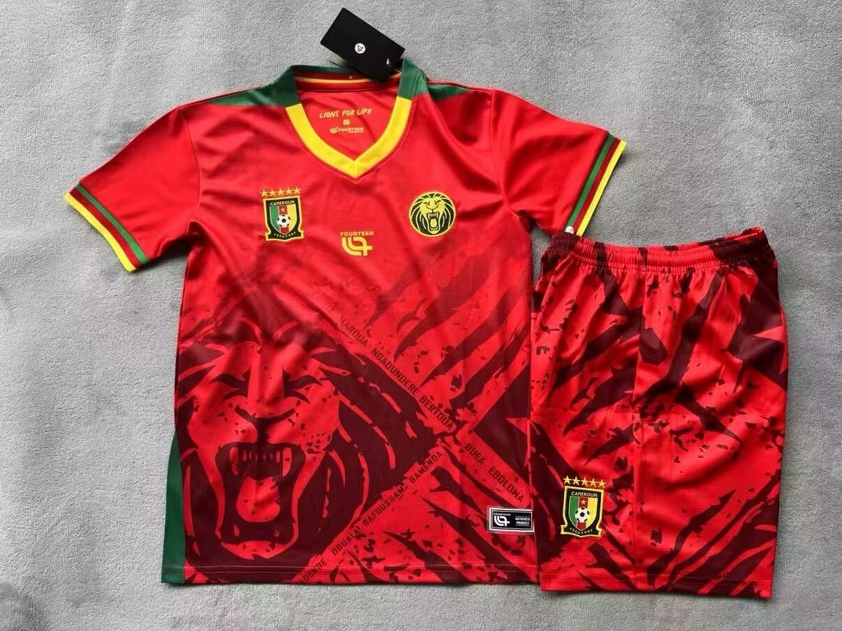 25-26 KIDS Cameroon Away Set