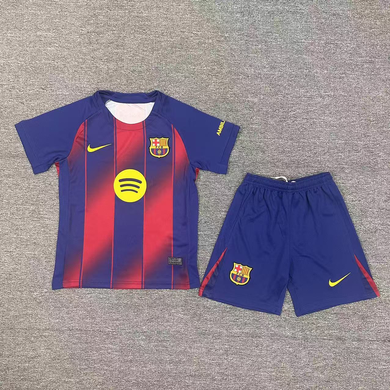 Ensemble Maillot Fc Barcelone Domicile 2025/26
