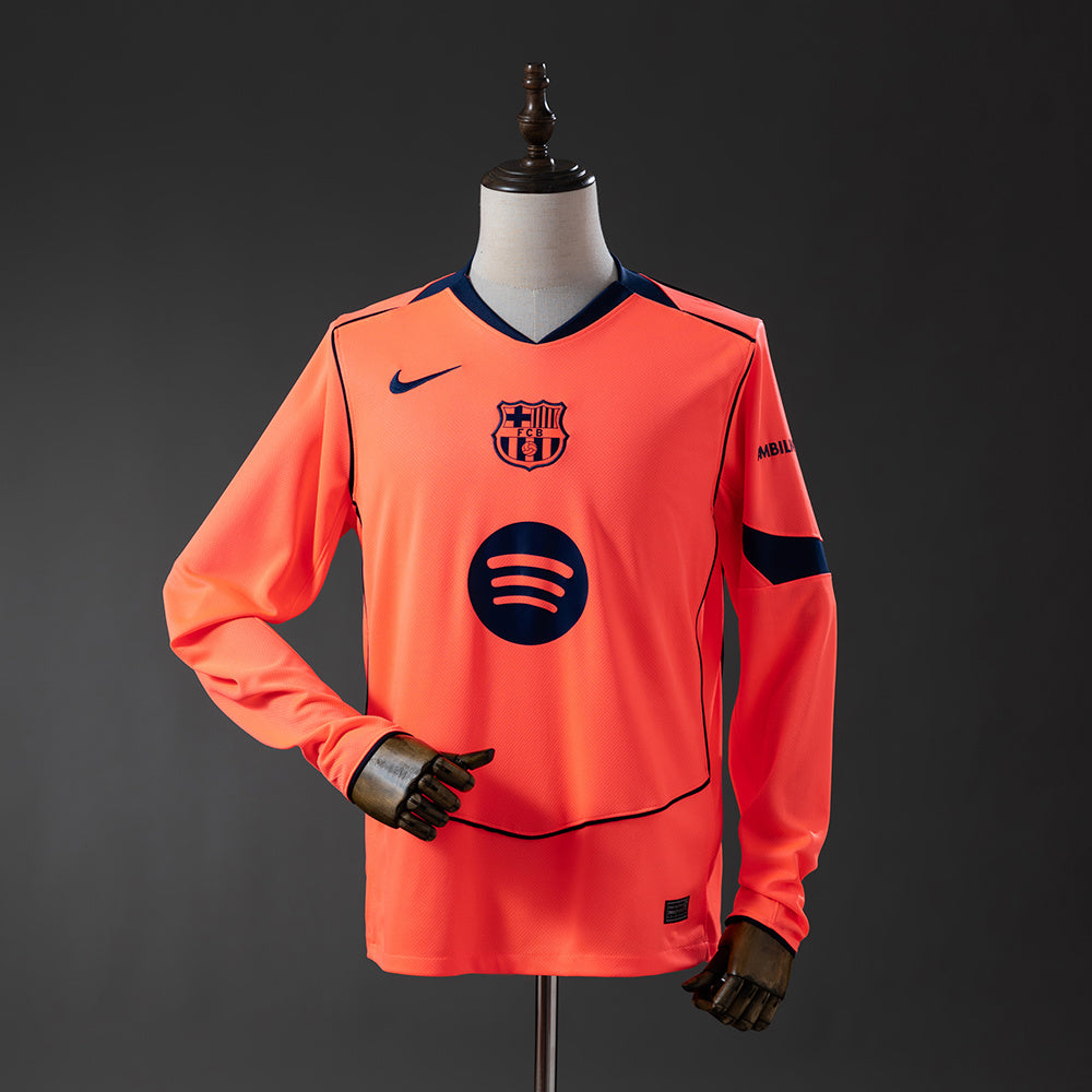 Maillot Barcelone 25/26 Troisième Extérieur Manche Longue