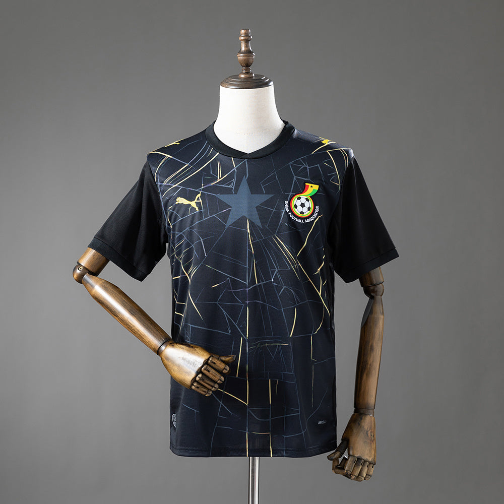 Maillot Ghana 2026 Noir