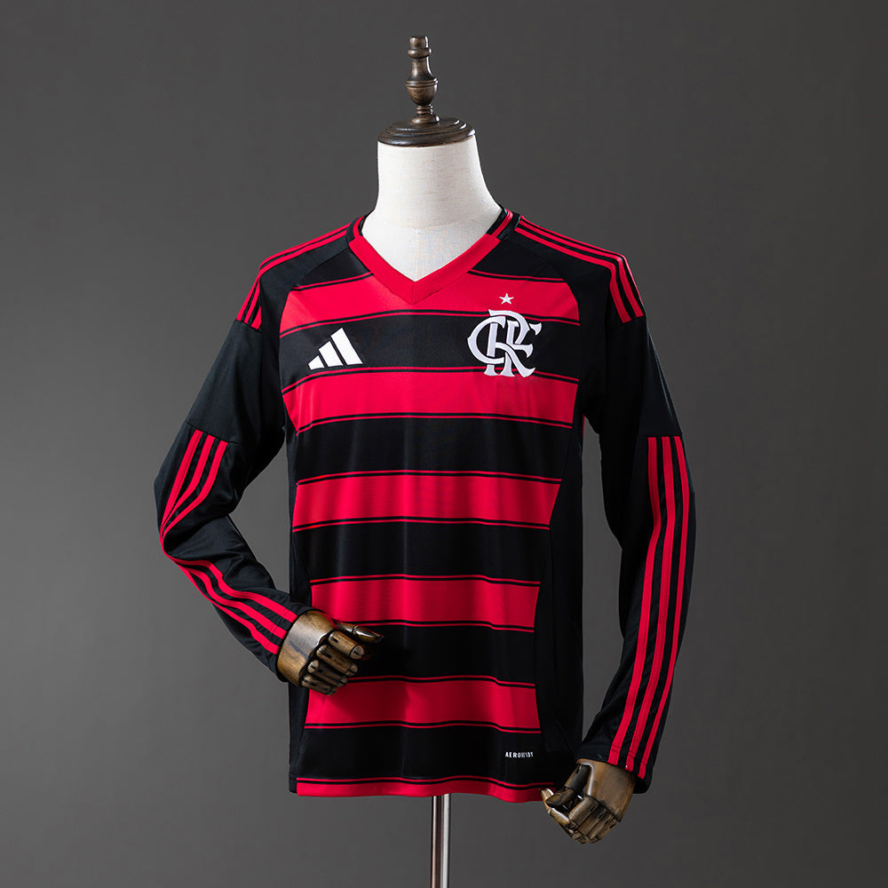 Maillot Flamengo 25/26 Domicile Manche Longue