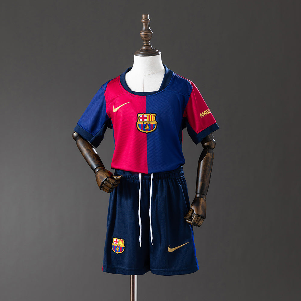 Ensemble Maillot Barcelone 2024/25 Domicile Enfant