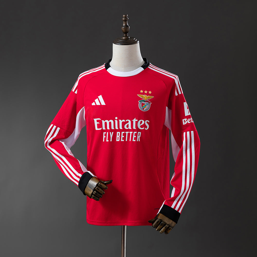Maillot Benfica 25/26 Domicile Manche Longue