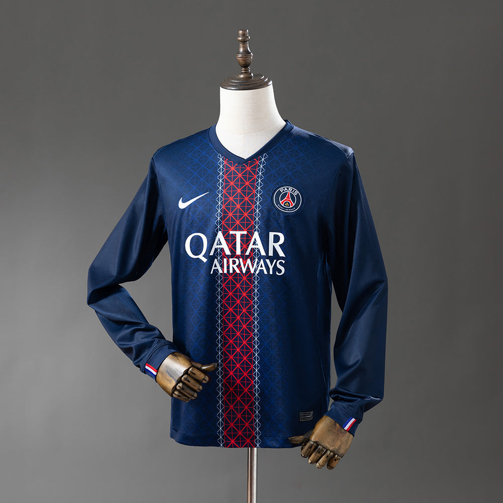 Maillot PSG 25/26 Domicile Manche Longue