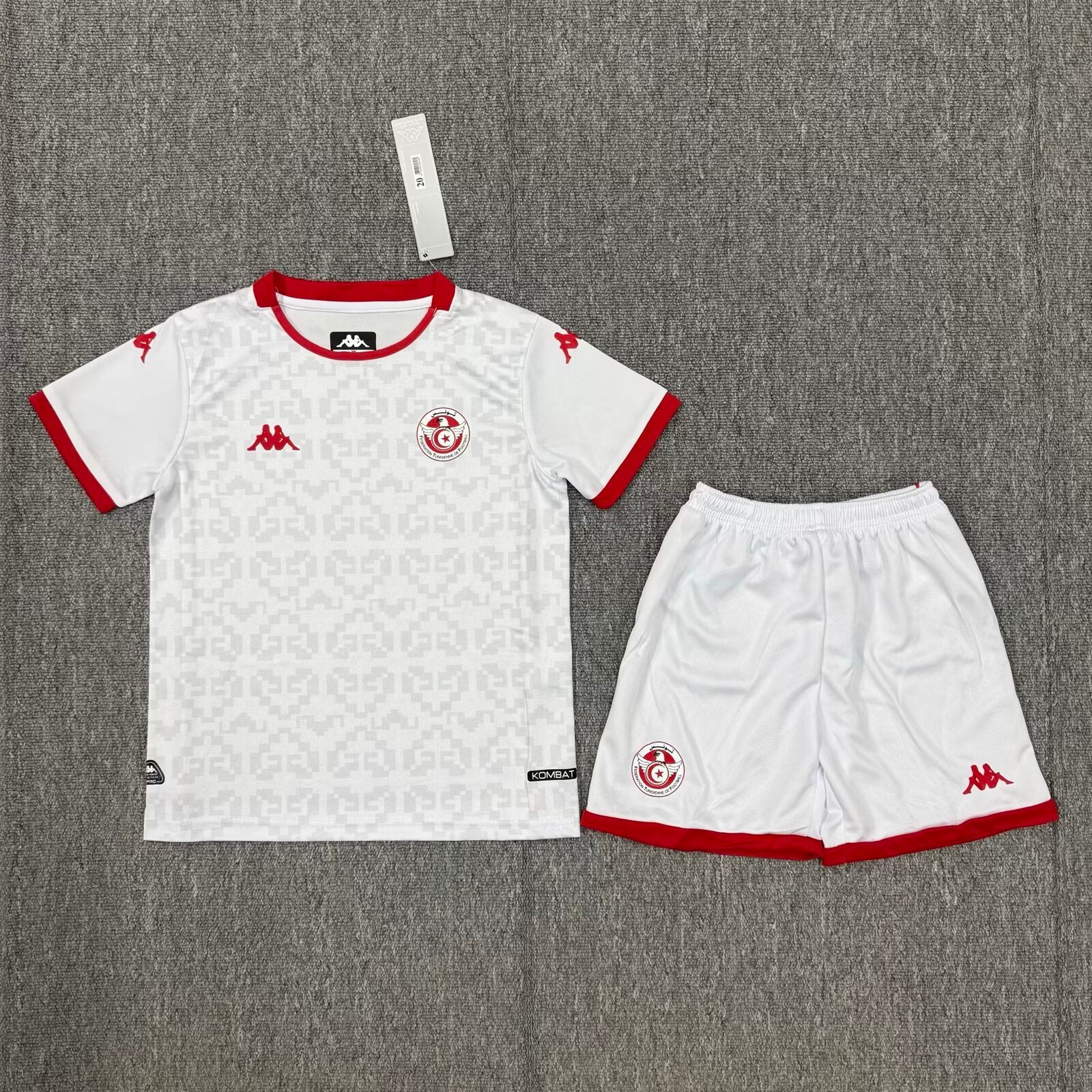 Ensemble Maillot Tunisie 2026/27 Extérieur