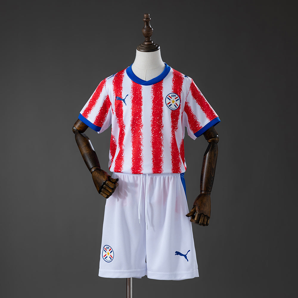 Ensemble Maillot Paraguay 2026 Domicile Enfant