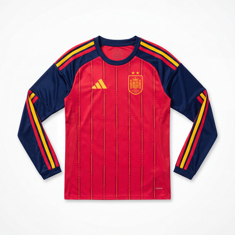 Maillot Espagne 2026/27 Domicile Manche Longue 2 étoiles