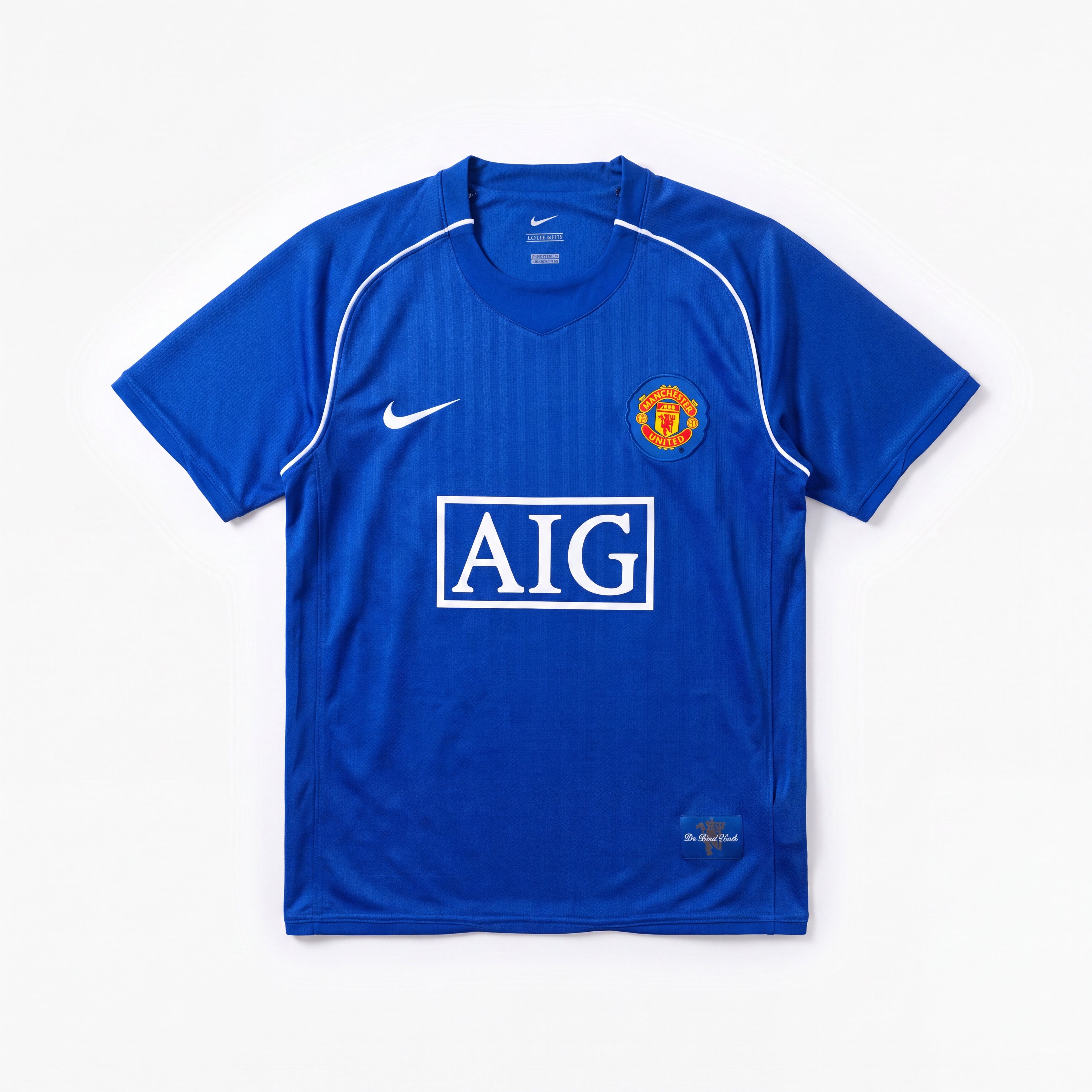 Manchester-United 07/08 Goalkeeper Blue Retro