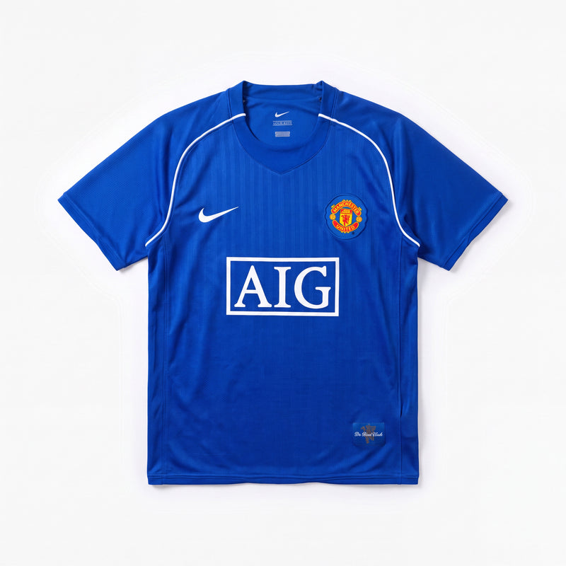 Manchester-United 07/08 Goalkeeper Blue Retro
