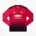 Maillot Rétro Manchester United 18/19 Domicile Manche Longue