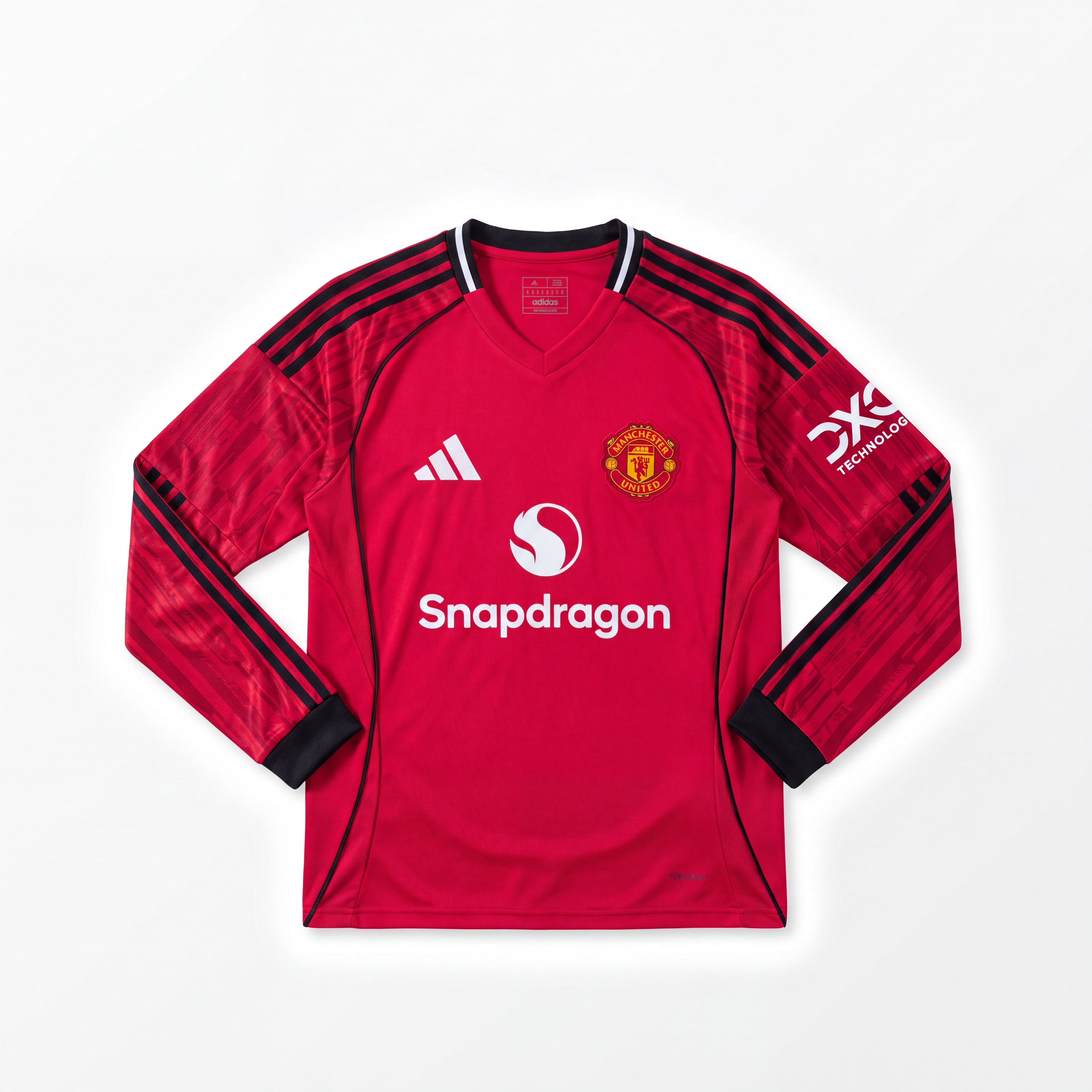 Maillot Manchester United 25/26 Domicile Manche Longue