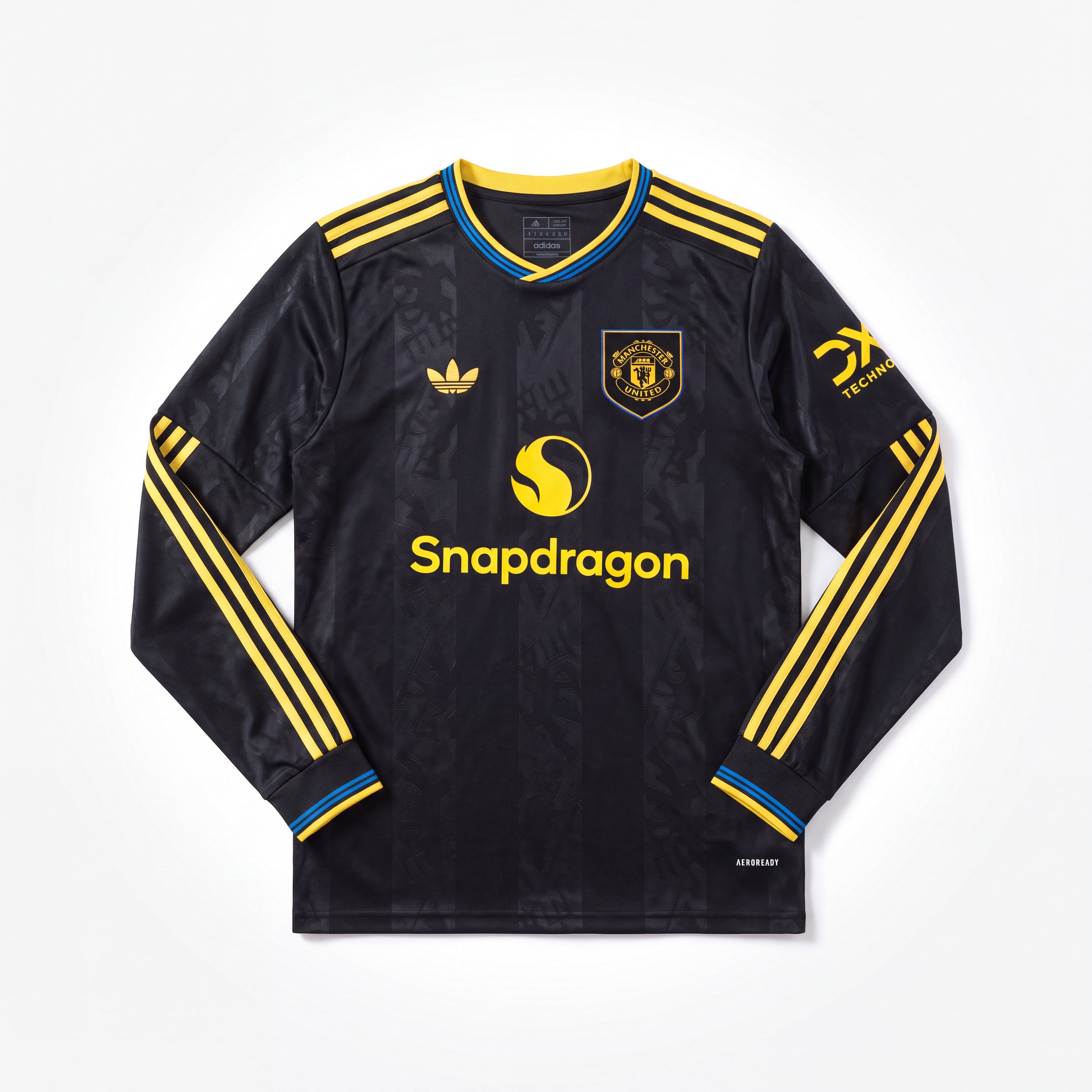 Maillot Manchester United 25/26 Troisième Extérieur Manche Longue