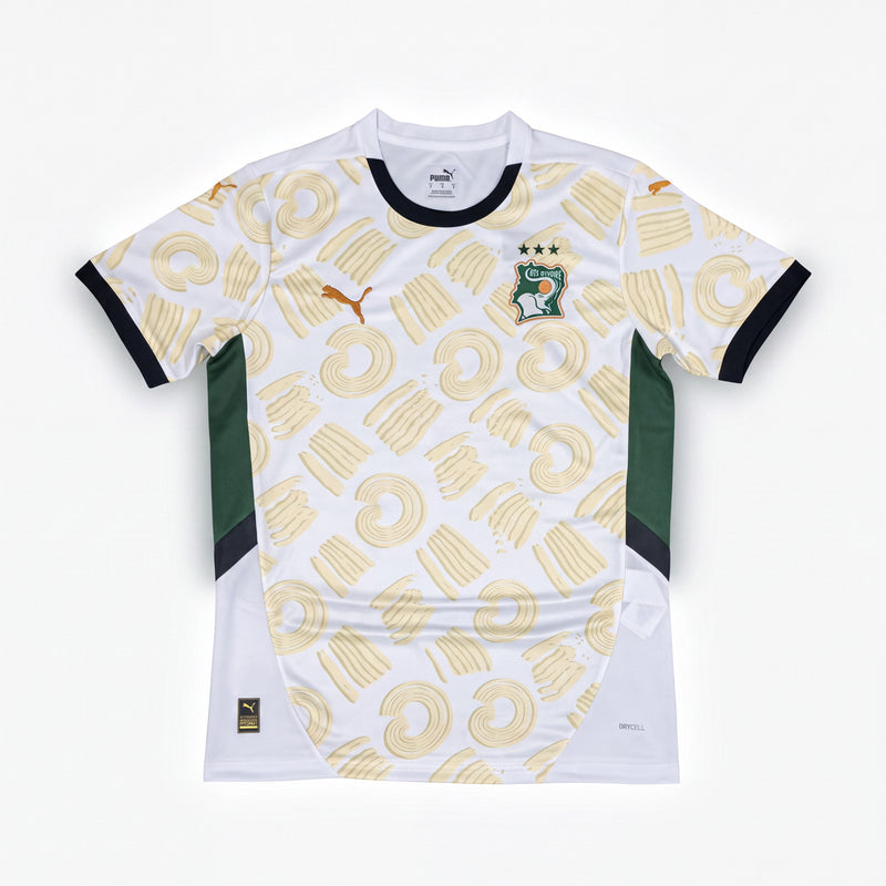 Maillot Officiel Côte d'Ivoire 2024/25 Extérieur