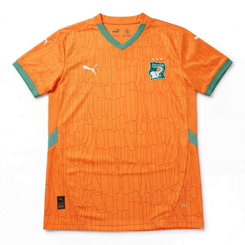 Maillot Officiel Côte d'Ivoire 2025/26 Domicile