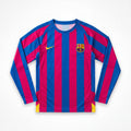 Maillot Rétro Barcelone 05/06 Domicile Manche Longue
