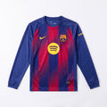 Maillot Barcelone 25/26 Domicile Manche Longue