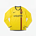 Camiseta Retro Barcelona 08/09 Visitante Manga Larga