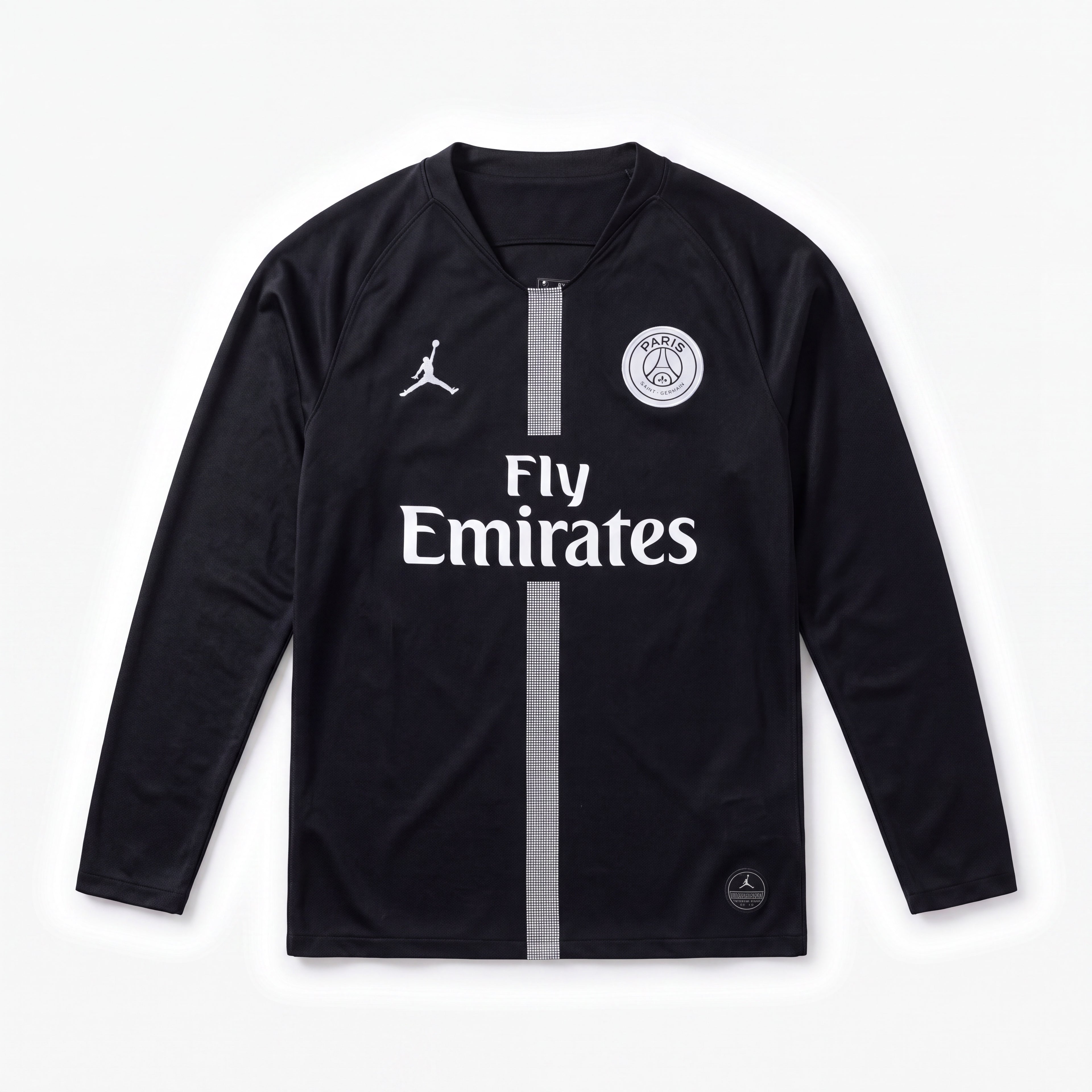 Maillot Rétro PSG 18/19 Troisième Extérieur Manche Longue