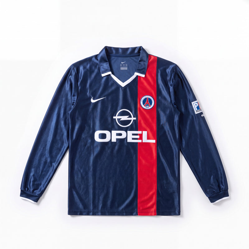 Maillot Rétro PSG 01/02 Domicile Manche Longue